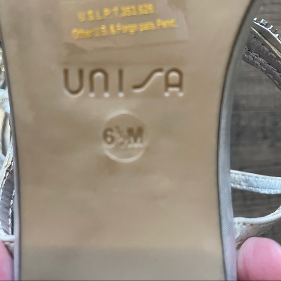 Unisa Silver Embellished Sandal - Picture 4 of 5